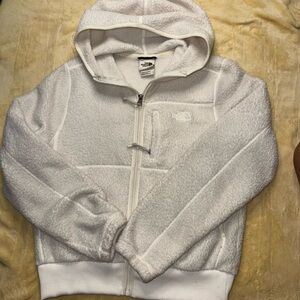 The North Face White Fleece Jacket
